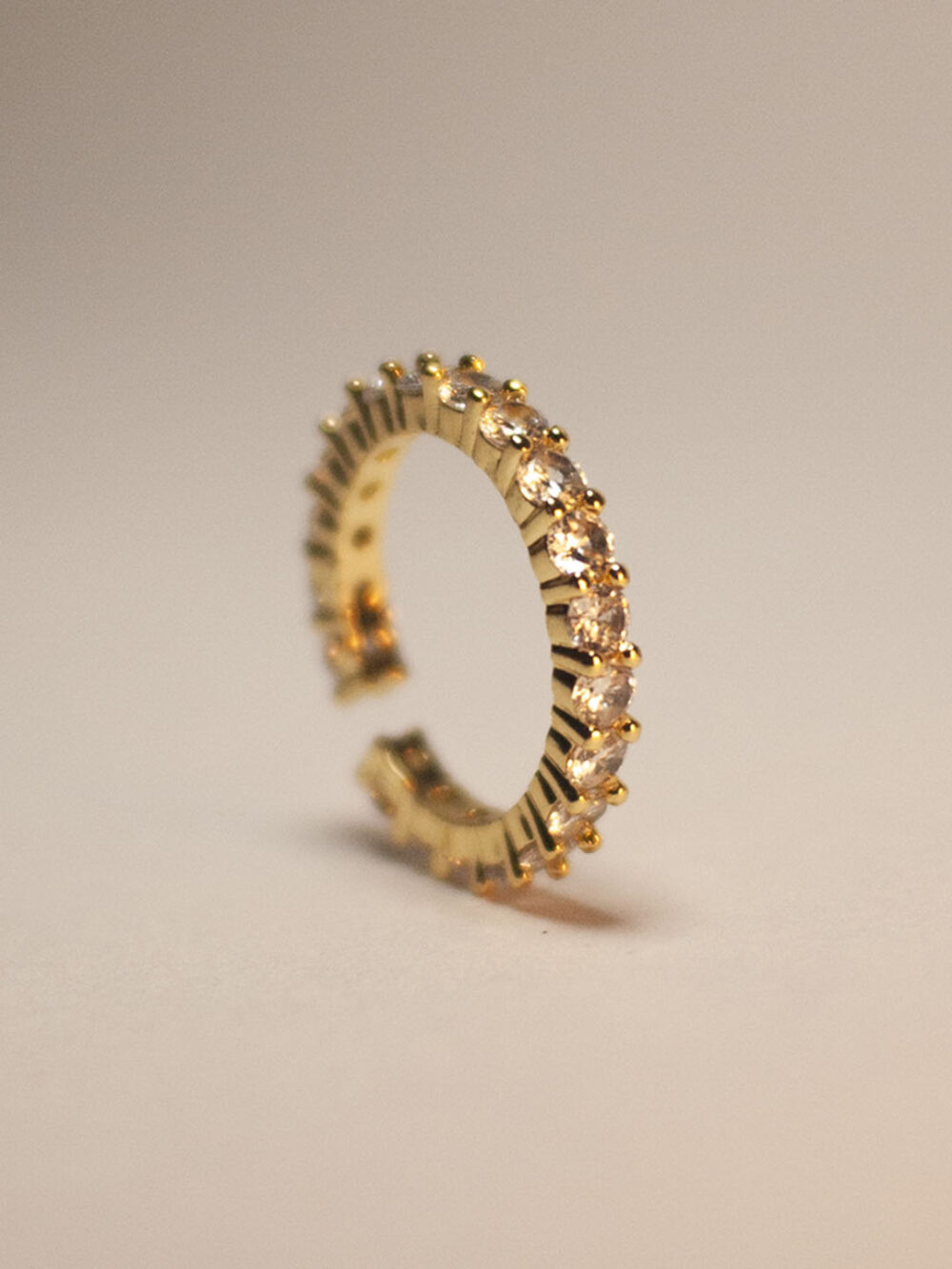 Anillo Graduable Zircón Sol